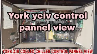 York yciv control pannel view |york chiller