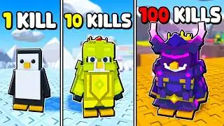 SEMPRE QUE EU FIZER UMA KILL GANHO UM NOVO PINGUIM NO KNOCKOUT (ROBLOX)
