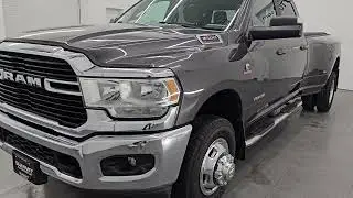 2021 RAM 3500 BIG HORN LEVEL 2 CUMMINS DIESEL GRANITE CRYSTAL 4K WALKAROUND 15982Z SOLD!