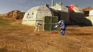 Stormtroopers vs the Covenant - #1 Halo vs Star Wars Ai Battle