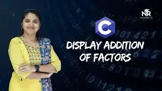 Sum of Factors Program in C | For Loop Logic (Marathi)