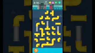 Smart puzzles pipes normal level 10 how to solve pipes level (2-10)