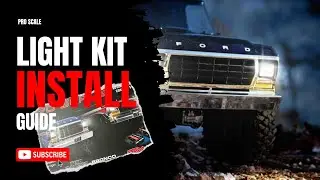 Traxxas pro scale lighting unboxing and install
