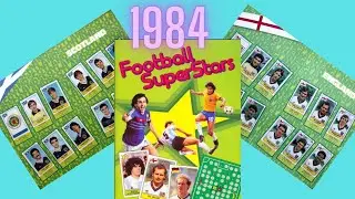 PANINI FOOTBALL SUPERSTARS CARDS FROM 1984