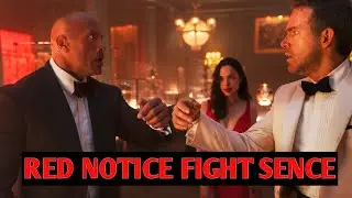 RED NOTICE - Fight Sence [2021] Dwayne Johnson & Ryan Reynolds Vs GalGadot (Netflix) | Movie Buster