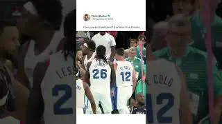Guerschon Yabusele once POSTERED LeBron 😳 #nba #knicks