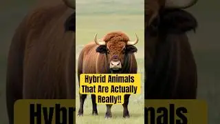 Hybrid CREATURES That Defy Nature #animalfacts #shorts
