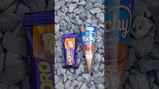 Richy chocolate fill surprise cone unboxing #shorts#chocolate #unboxing