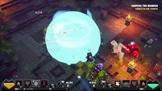 Minecraft Dungeon Jungle Awakens Speed Run Part 2