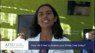 ATSU-ASHS Physician Assistant Studies White Coat Ceremony | Merine James, PA, '25