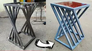 stylish stool for home | how to make it round type stool | making a modern stool
