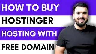 How to Buy Hosting from Hostinger with a Free Domain - Step-by-Step Guide | Akash Tyagi