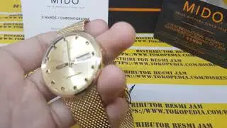 JAM TANGAN MIDO COMMANDER ORIGINAL