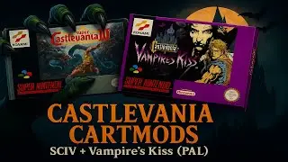 ASMR Unboxing Castlevania Cartmods (China) &ndash; SCIV & Vampire's Kiss PAL | SNES & DS Review