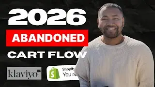 My $7M Abandoned Cart Recovery System To Boost Sales in 2026 (Shopify and Klaviyo Email Marketing)