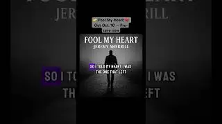 💔 Fool My Heart &mdash; out Oct. 10! Pre-save now 🎶  #countrymusic #newsingle #newsong #90scountry #fyp