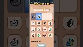 Birdton daily combo | 8 December | Bird ton daily combo cards | Bird ton combo video |