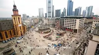 Discovering FRANKFURT in GERMANY | VIDEO 4K