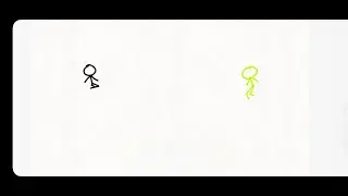 Magic stickman fight animation