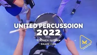 United Percussion 2022 Snare Cam - WGI Finals Week - Stephen Skokan