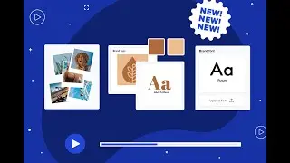 ANNOUNCEMENT: New Features!  Font Upload, Premium Stock and Saved Brands.