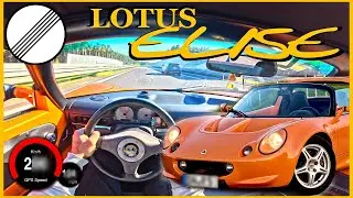 Lotus Elise S1 | Autobahn TOP SPEED and Acceleration Test
