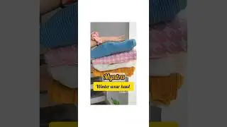 Myntra cute korean sweaters #myntra #myntrahaul #sweaterseason #shorts #ootdfashion