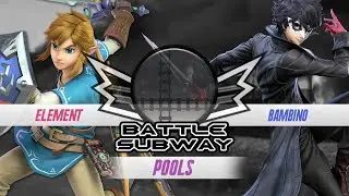 Battle Subway 3 - Element (Link) vs Bambino (Joker) - SSBU Singles