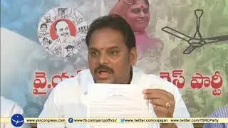 YSRCP Leader Majji Srinivas Rao speaks about State bundh - 22 jul 2018.