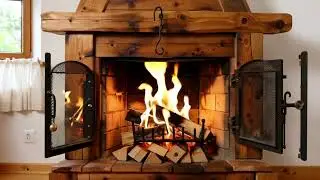 Crackling Fireplace Ambience 🔥 | Relaxing Fire Sounds for Sleep, Study & Stress Relief (1 Hour)