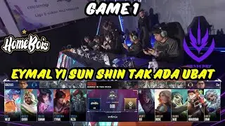 EYMAL YI SUN SHIN TAK ADA UBAT❗HOMEBOIS VS TEAM REY GAME1❗MPL MY S16❗