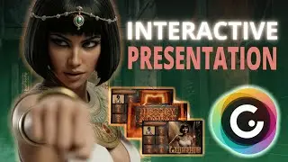 CLEOPATRA INTERACTIVE Video Game-Style Presentation in GENIALLY 🎮
