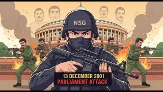 13 December 2001  The Day Terrorists Attacked Indian Parliament 2d Animation