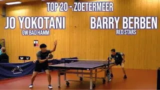 Top 20 Jo Yokotani vs Barry Berben match highlight - De Boer Maatwerk in keukens