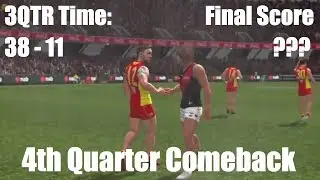 AFL Evolution - Final Quarter Comeback [GCS v ESS]