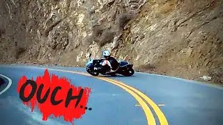Pro Motorcycle Racer Crashes in Canyons | Reaction and Analysis