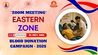 Eastern Zone - Zoom Meeting | Blood Donation Campaign Preparation