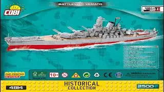 Cobi Instructions | Small Army / WW2 | 4814 | Battleship Yamato