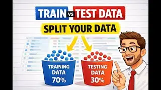 Train vs Test Data Explained | How to Split Dataset in Machine Learning
