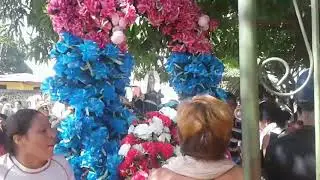 Réplica de Santo domingo de Guzmán recorre el barrio María Auxiliadora en Managua 2020
