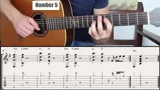 Same Chord Progression Played in 7 Different Ways. E minor Key!