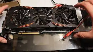 Gigabyte 1070Ti Windforce fan replacement comprehensive guide GV-N107TGaming-8GD