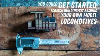 A closer look at my jalopy train: You can make your own model railroad locomotives!