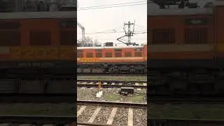 Rare Sight of WAP-1 Honking | Diesel Loco Shed Erode | Trains of Southern Railways