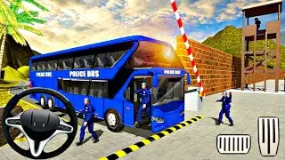 Indonesia Police Bus Driving Simulator Games 2021 - Best Android iOS Gameplay