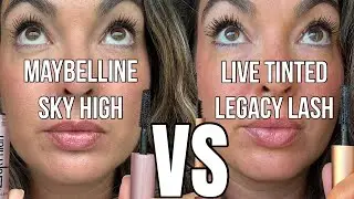 Maybelline Sky High vs Live Tinted Legacy Lash Mascara | Honest Comparison & Demo