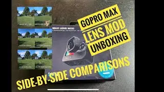 GoPro Max Lens Mod Unboxing, Install, Side-by-Side Comparison