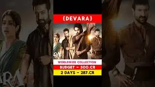 Devara Worldwide 2 Days Collection #movies #devara #totalcollection #shorts #shortvideo #shortsfeed