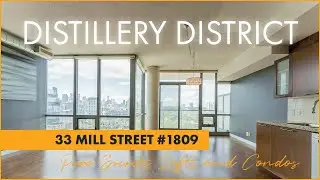 Downtown Toronto Condo Tour - 33 Mill Street, Unit 1809