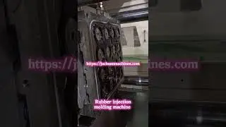 Automatic Rubber Injection Molding Machine for Making Auto Parts #machine #factory